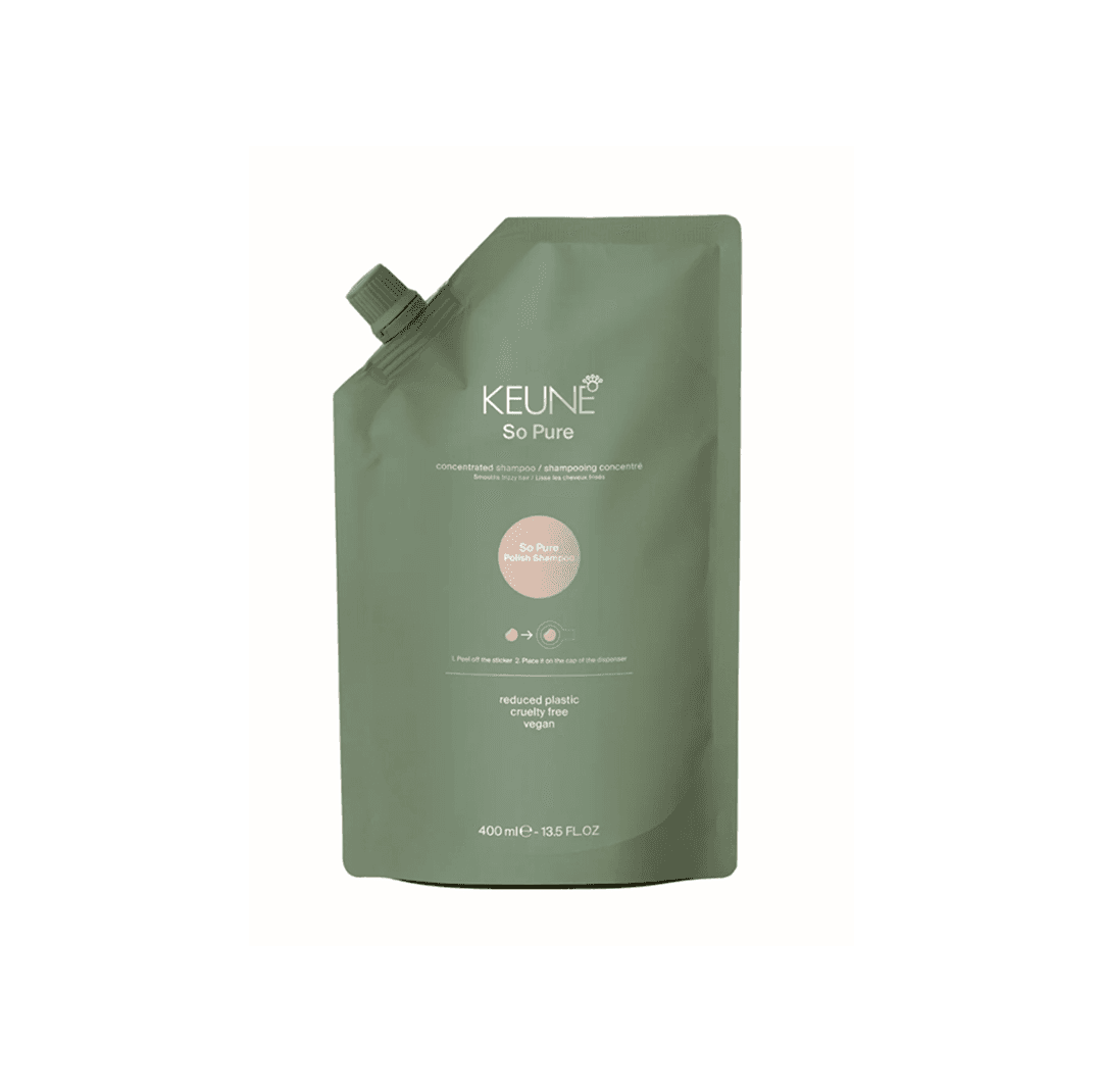 Keune So Pure Polish Shampoo Refill / 400ml